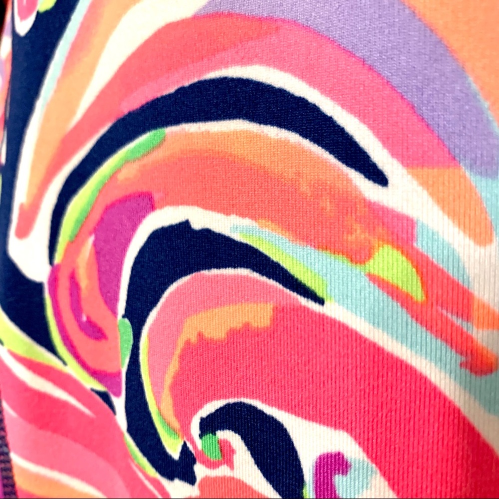 Lilly Pulitzer Legging Resort Navy Banana - Picture 7 of 11